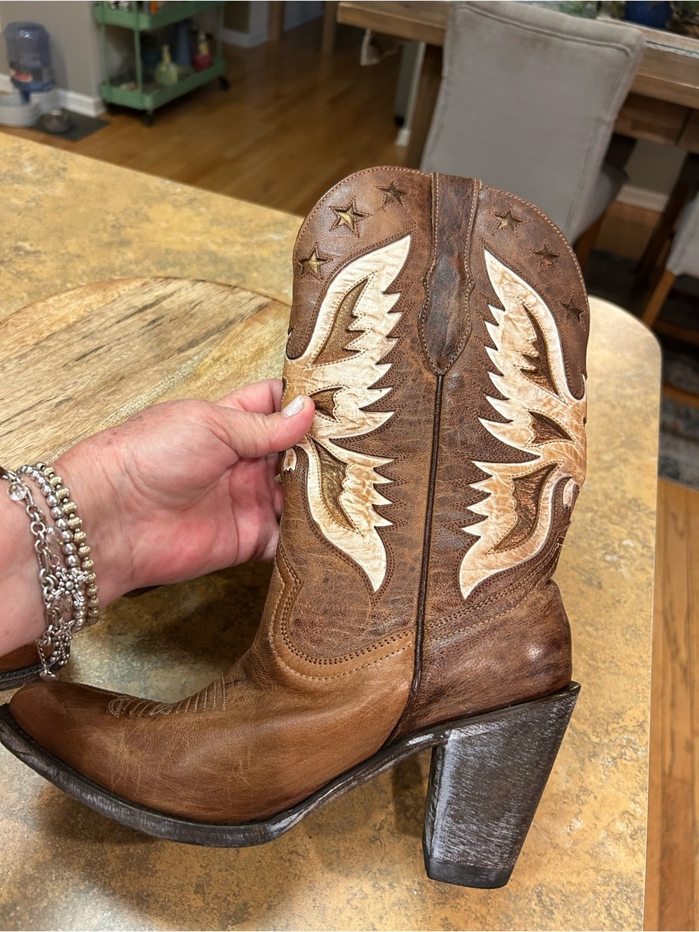 Idyllwind/Miranda Lambert Vice Leather Cowboy Boots - Picture 9 of 15